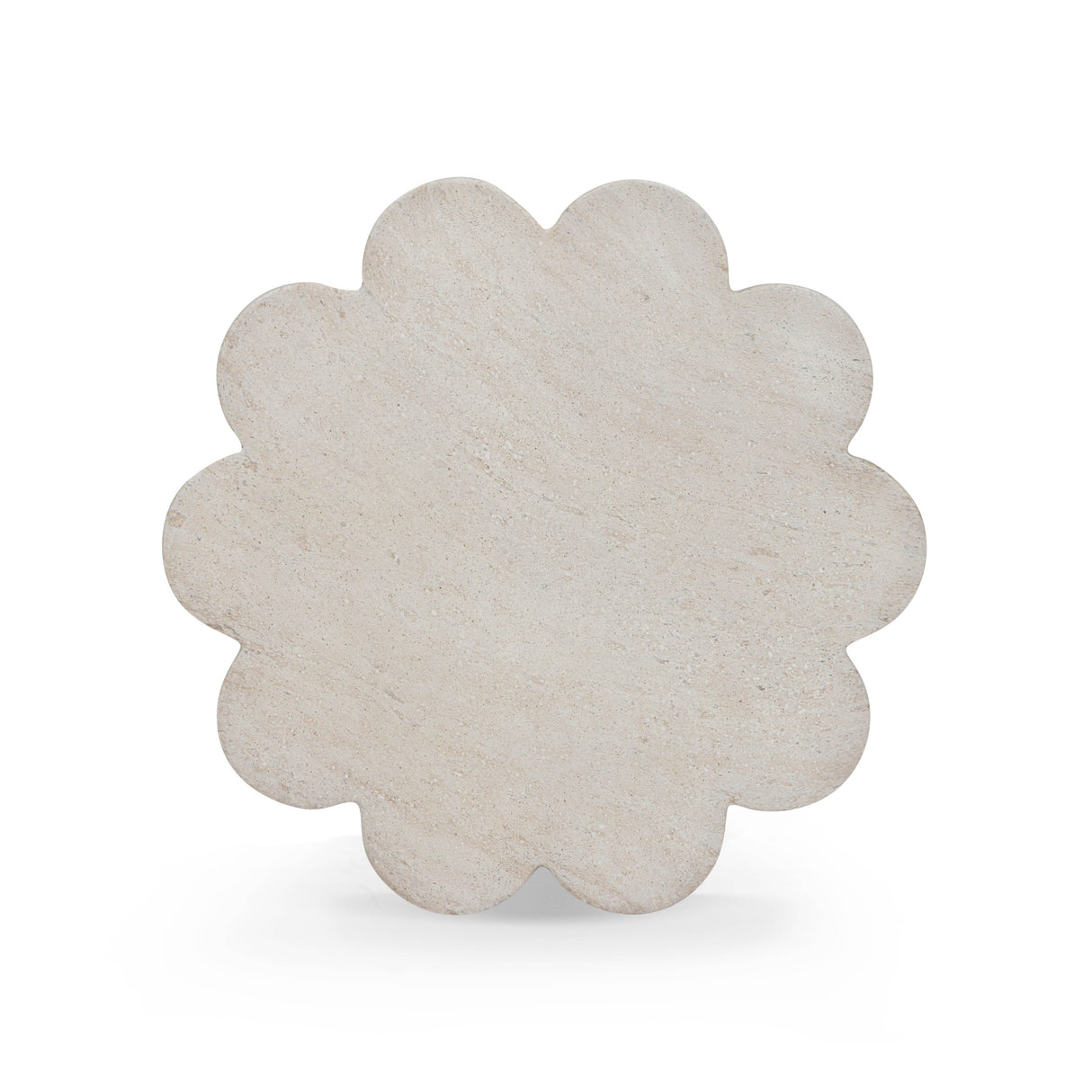 Blossom Faux Travertine Indoor/Outdoor Concrete Side Table by TOV Furniture at Eve Furniture