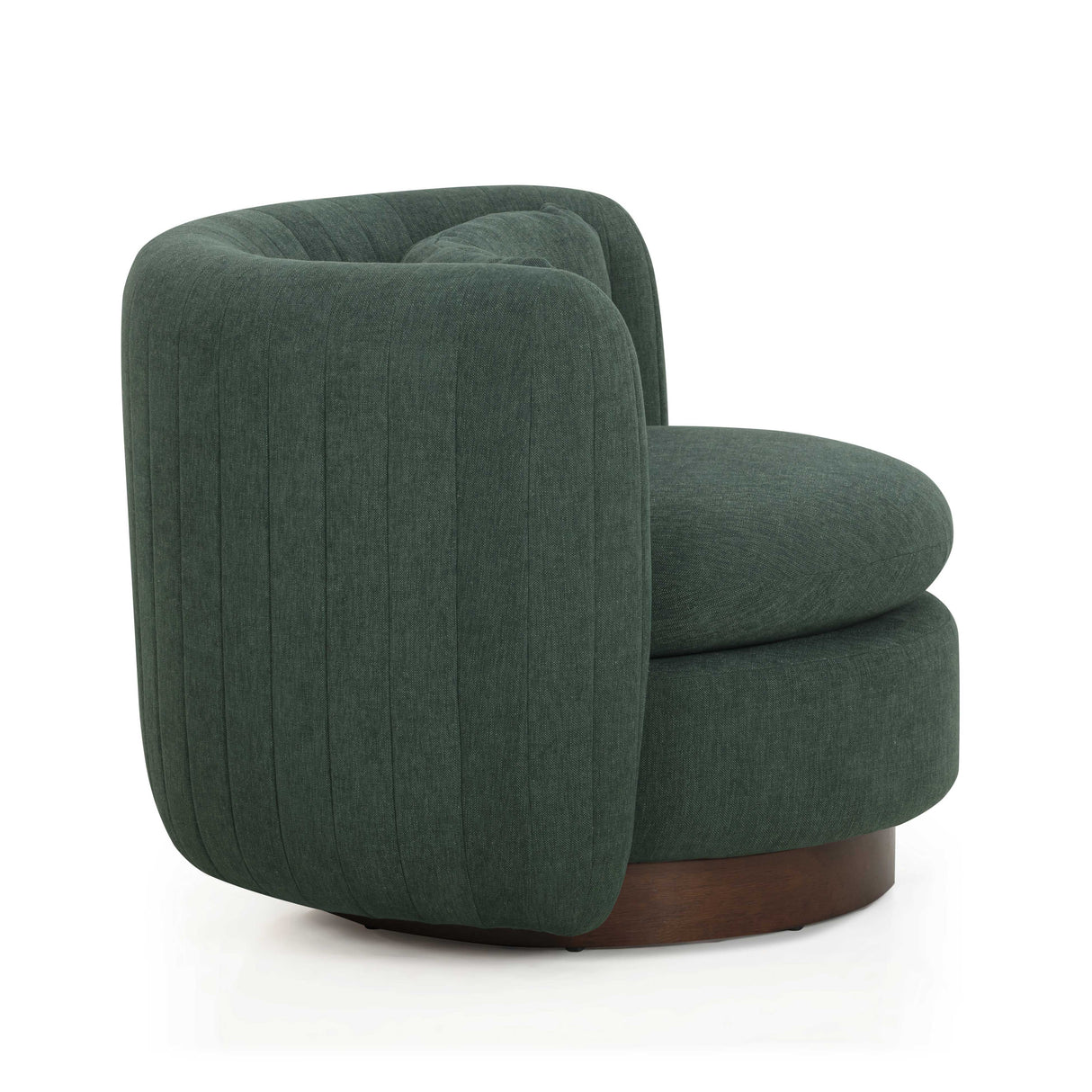 Nura Chenille Swivel Accent Chair by TOV Furniture at Eve Furniture