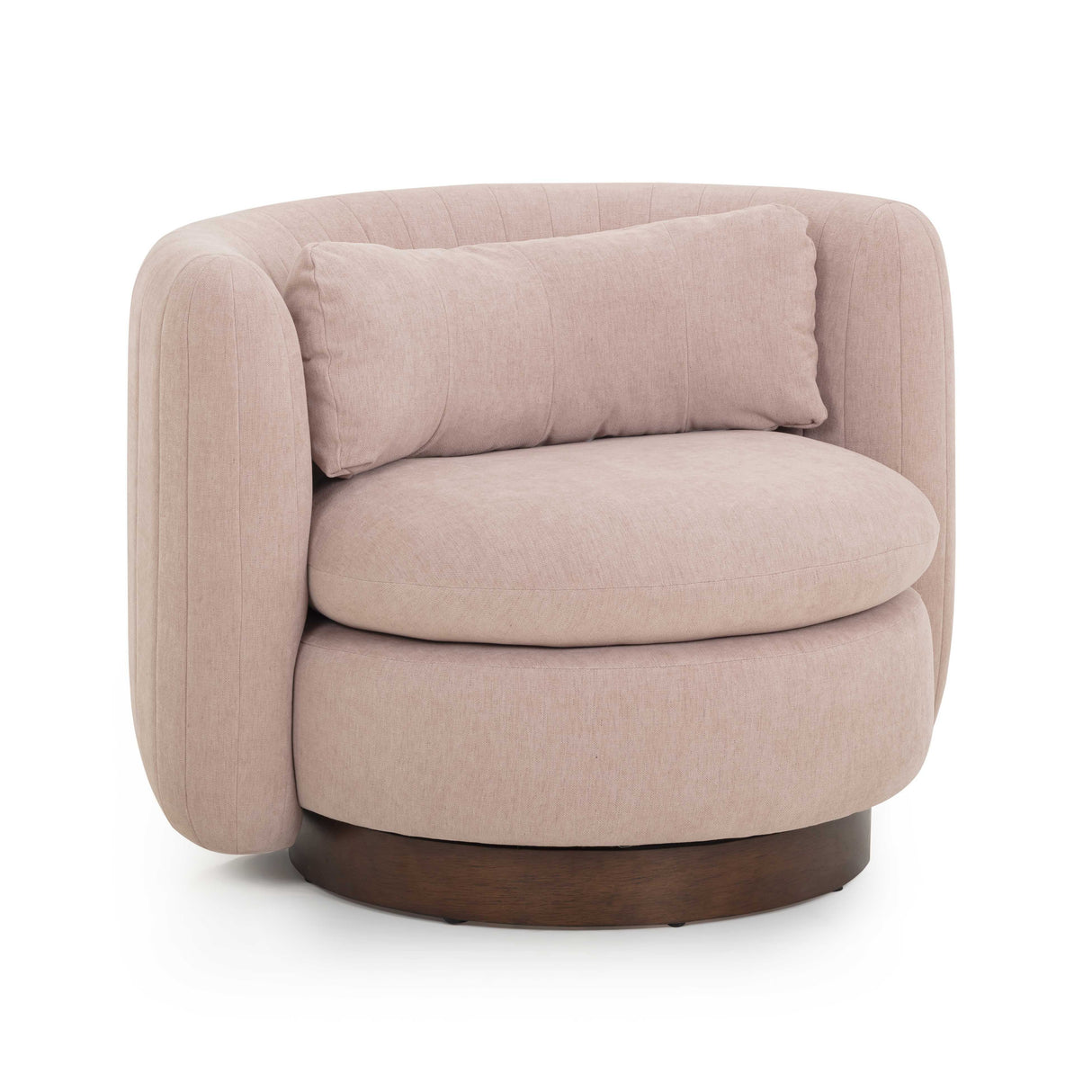 Nura Chenille Swivel Accent Chair by TOV Furniture at Eve Furniture