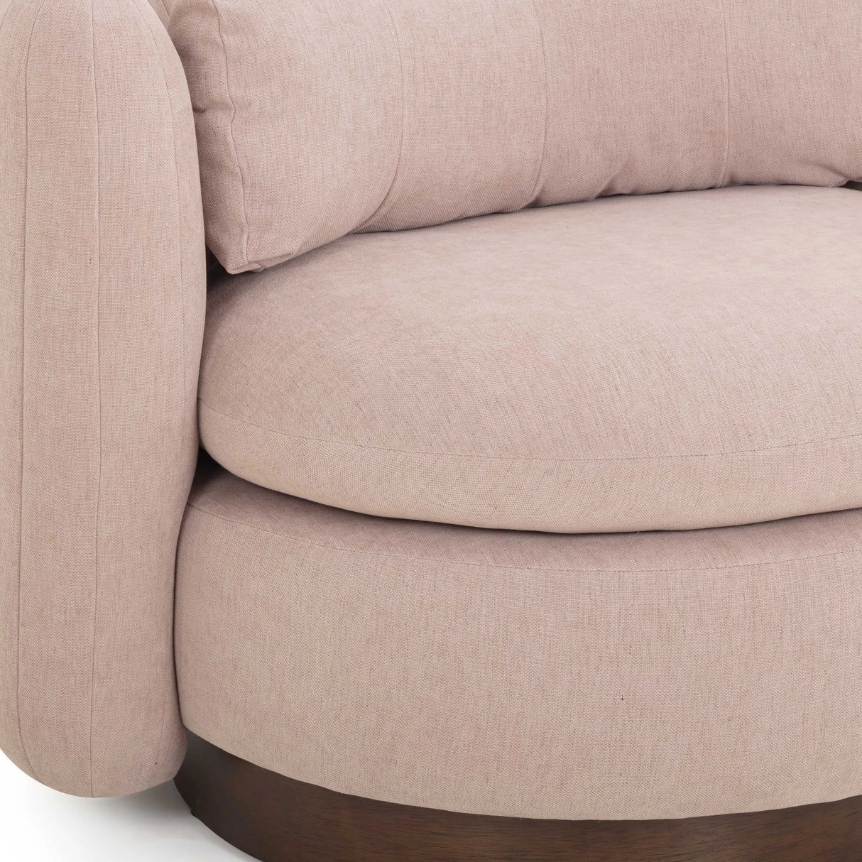 Nura Chenille Swivel Accent Chair by TOV Furniture at Eve Furniture