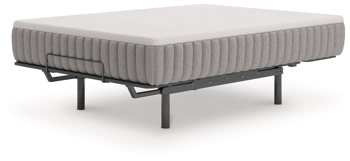 Terra Sleep Medium White King Mattress by Ashley at Eve Furniture