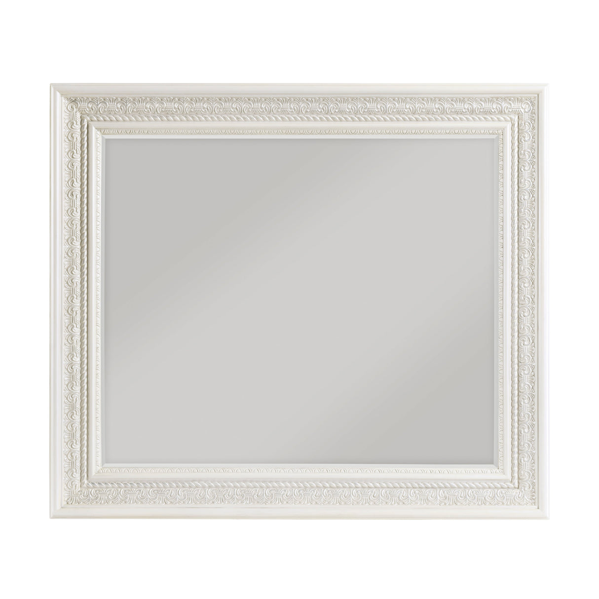 Theodora Pearl White Mirror (Mirror Only) by Homelegance at Eve Furniture
