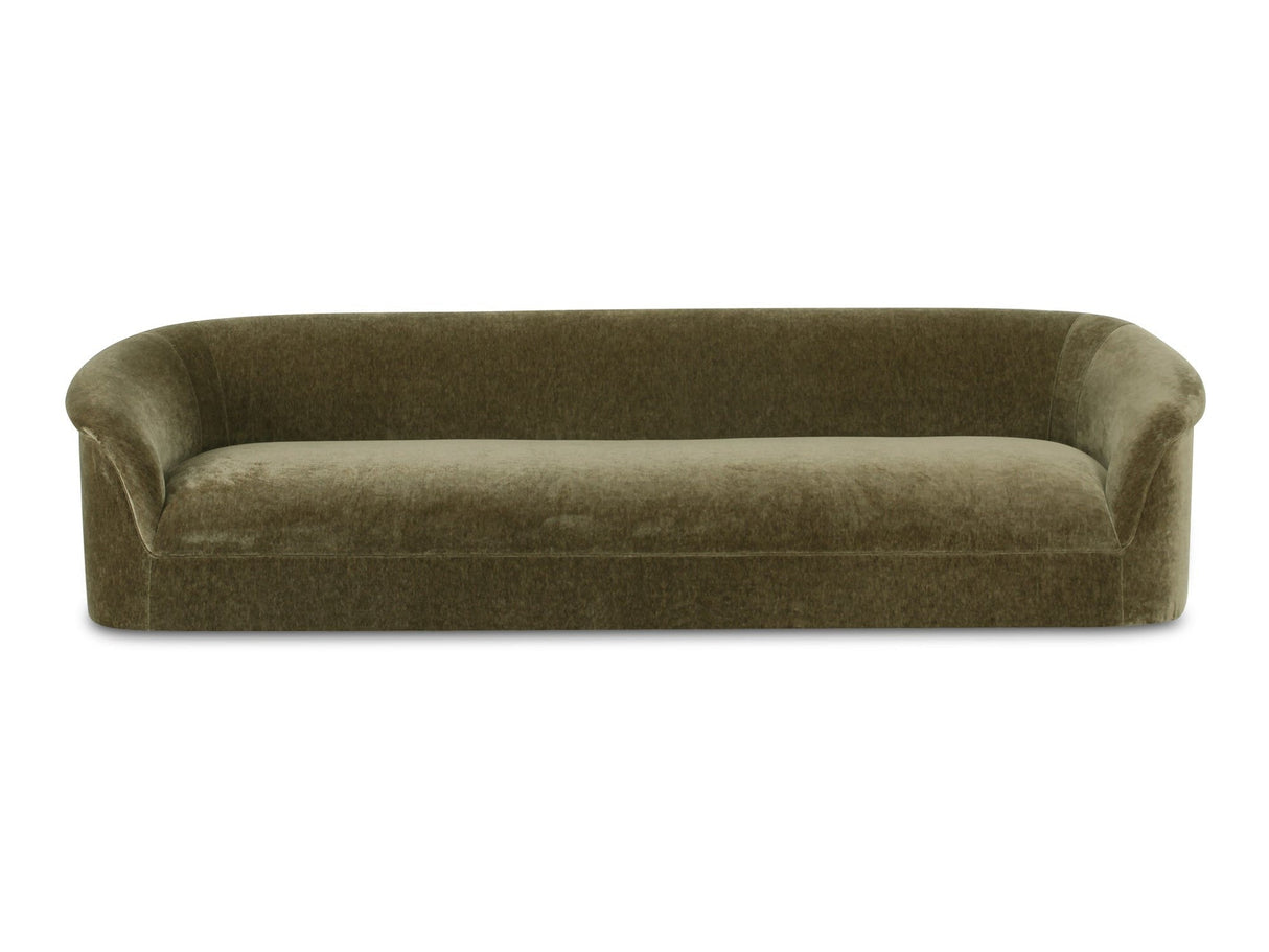 Thora Dark Green Sofa by Moe's Home at Eve Furniture