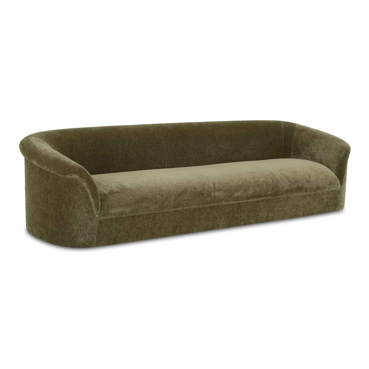 Thora Dark Green Sofa by Moe's Home at Eve Furniture