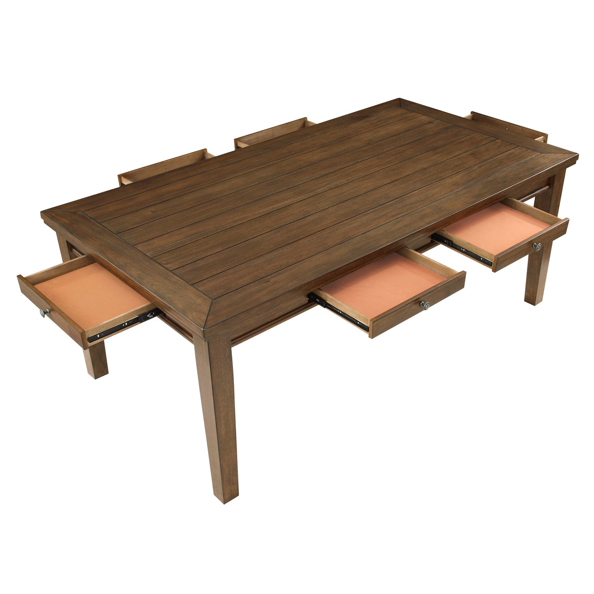 Tigard Cherry Dining Table by Homelegance at Eve Furniture