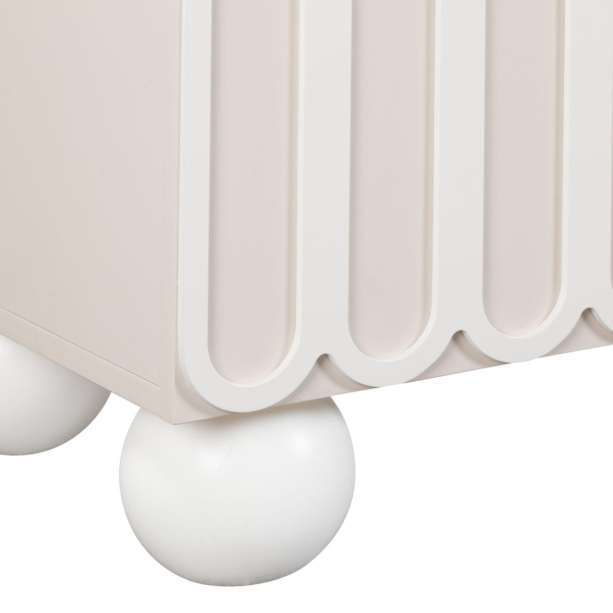 Tori Motif Taupe Buffet by TOV Furniture at Eve Furniture