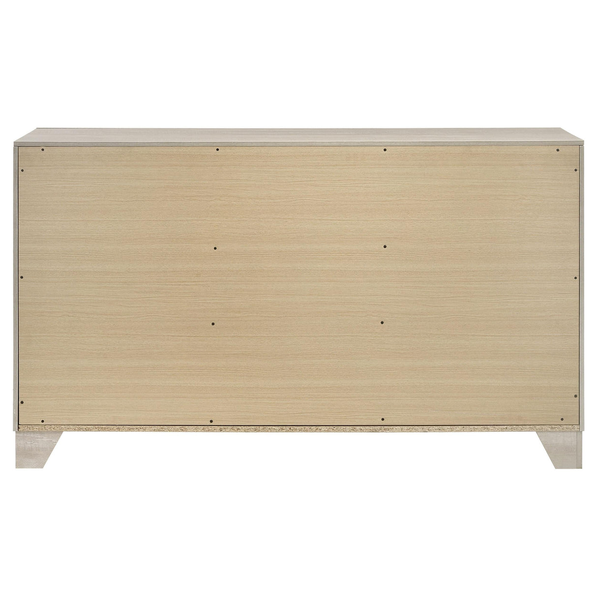 Trenton Rustic Cream 6-Drawer Bedroom Dresser by Coaster at Eve Furniture