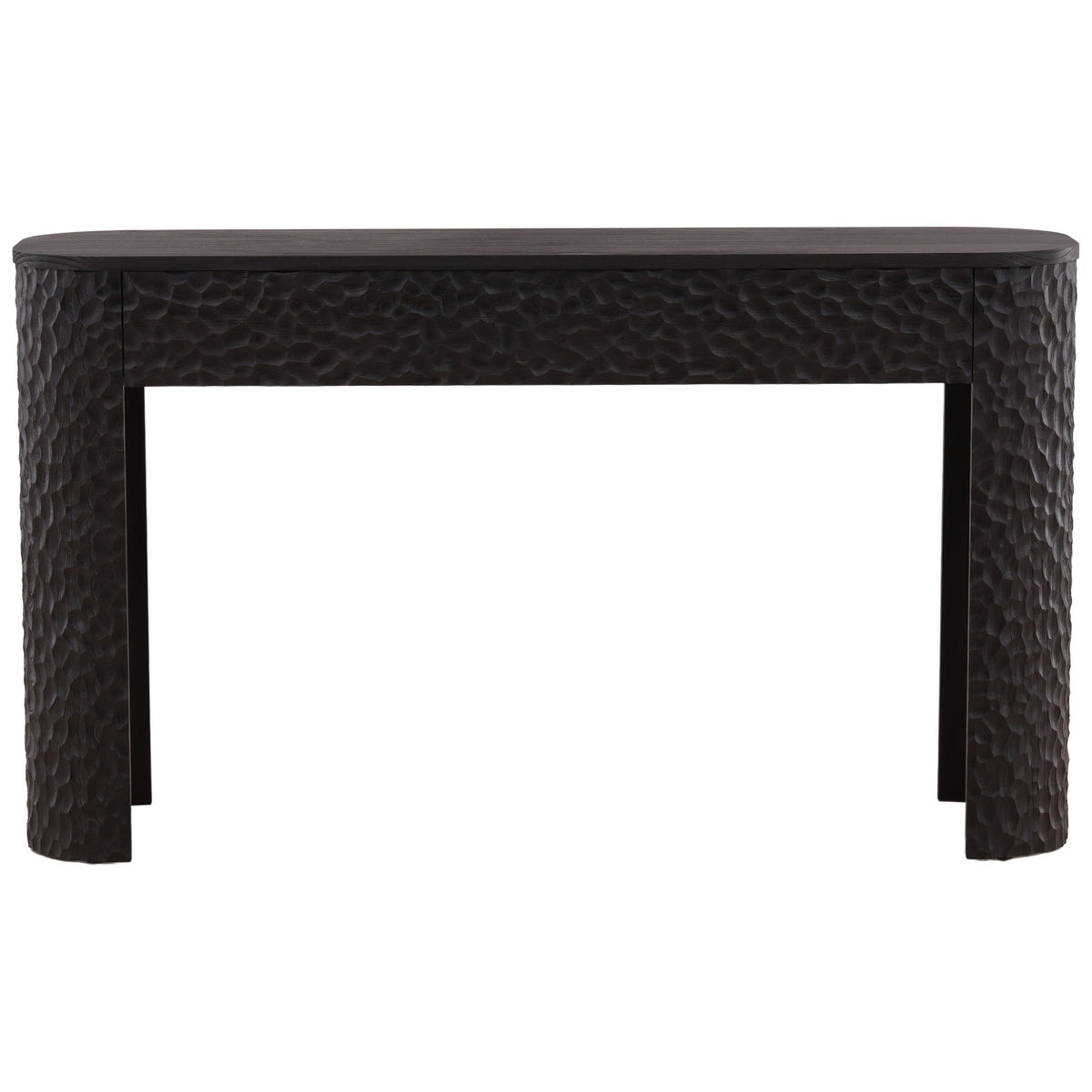 Triston Console Table, Dark Brown by Dovetail at Eve Furniture