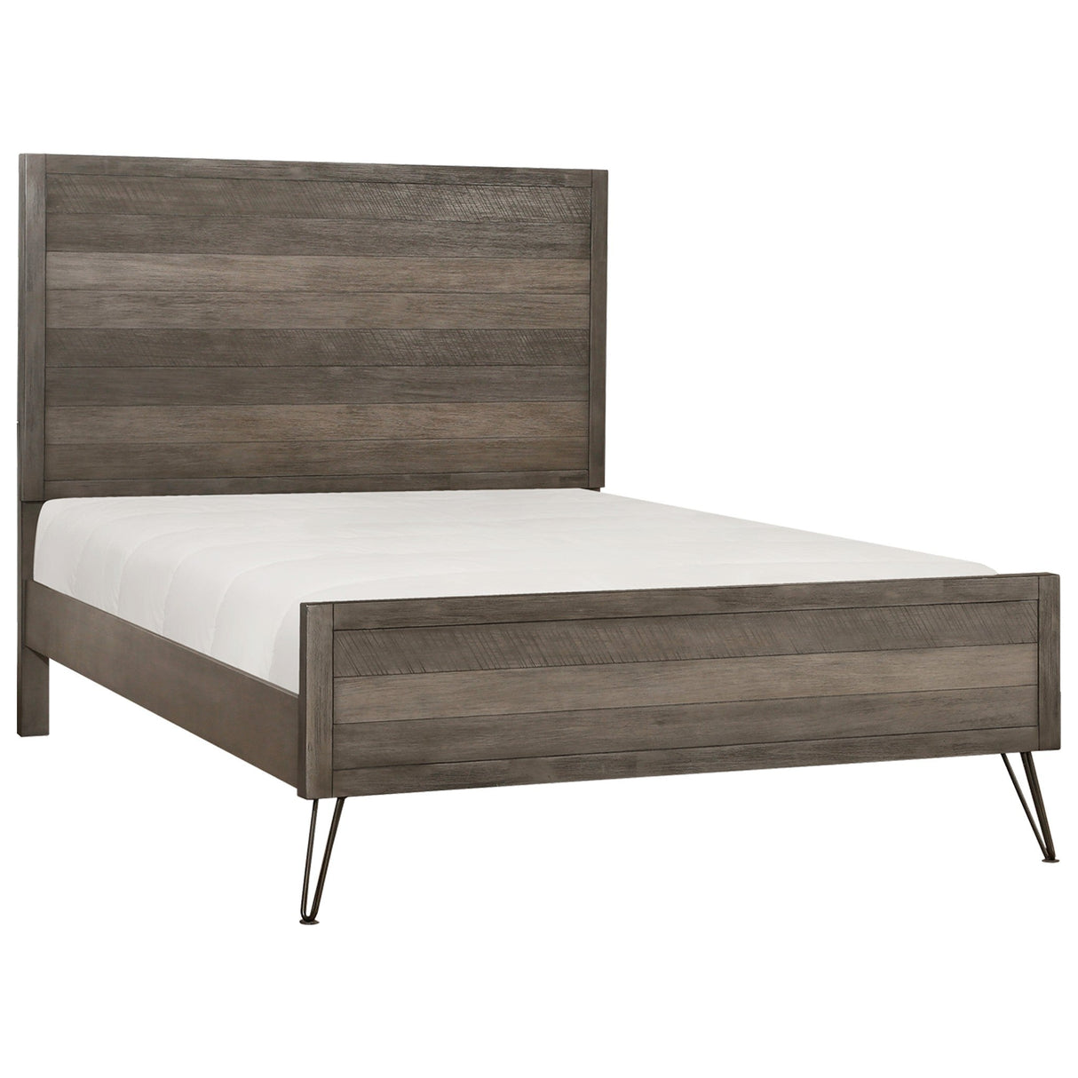 Urbanite Gray Queen Panel Bed by Homelegance at Eve Furniture