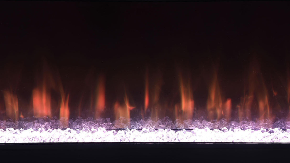 Vallerie White 71" TV Stand Fireplace Console by Coaster at Eve Furniture