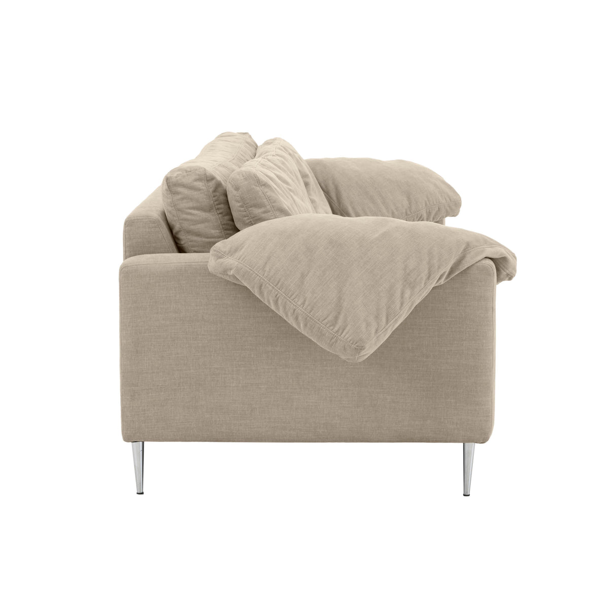 Vari Textured Velvet Lounge Sofa by TOV Furniture at Eve Furniture