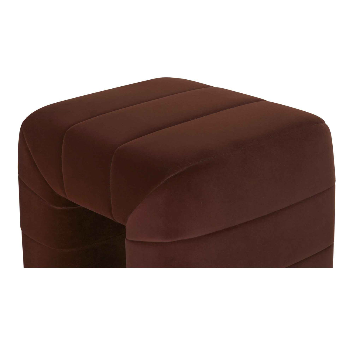 Verity Warm Brown Stool by Moe's Home at Eve Furniture