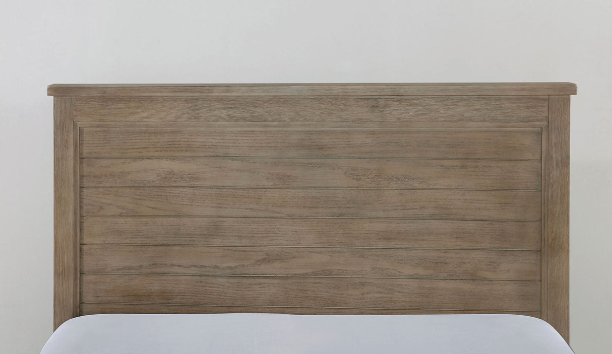 Vevey Wire-Brushed Warm Gray Full Bed by Furniture of America at Eve Furniture