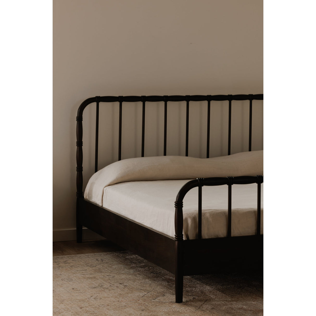 Vivian Brown King Bed by Moe's Home at Eve Furniture