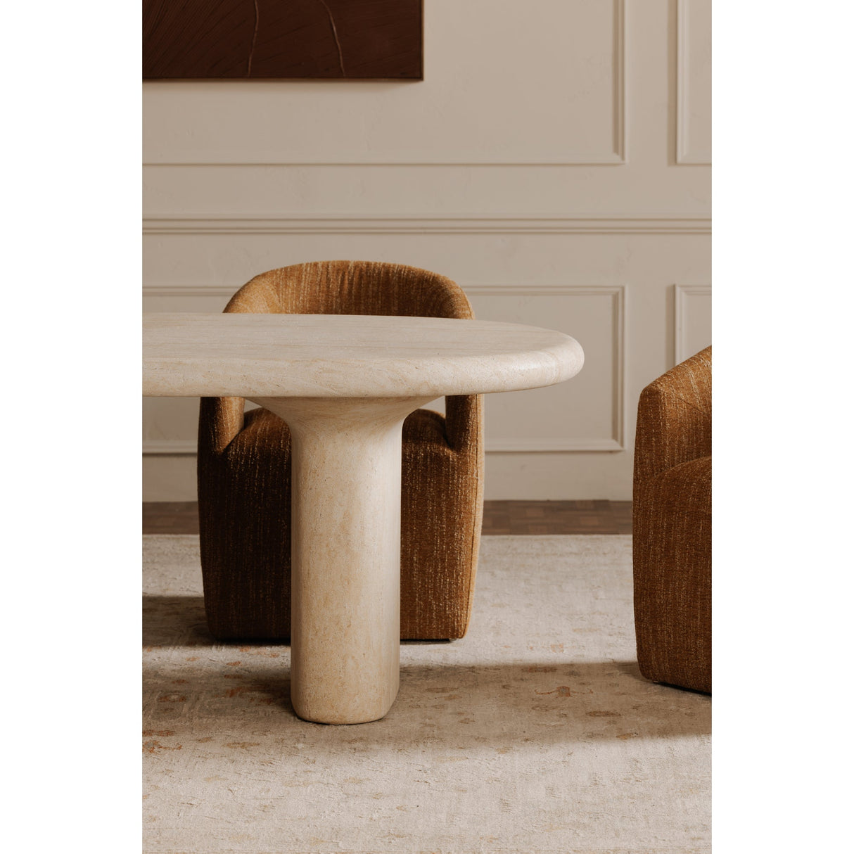Warby Beige Outdoor Dining Table by Moe's Home at Eve Furniture