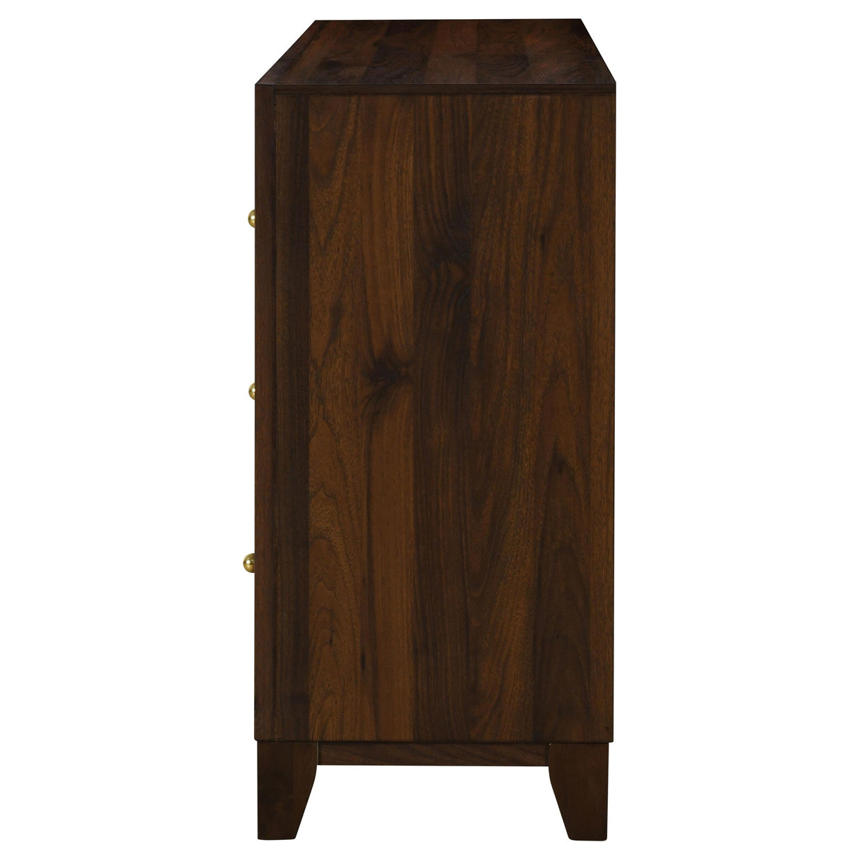 Welsley Walnut 6-Drawer Dresser Cabinet by Coaster at Eve Furniture