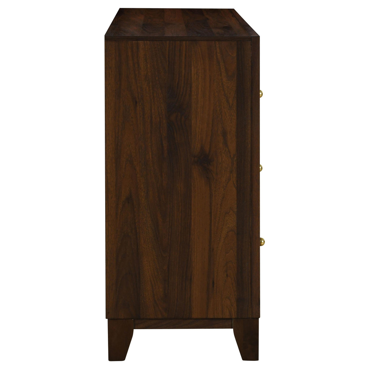 Welsley Walnut 6-Drawer Dresser Cabinet by Coaster at Eve Furniture