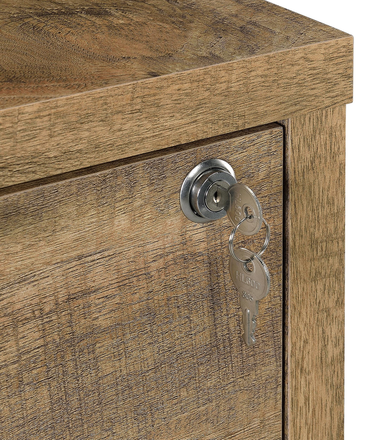 Westpark Mango 3-Shelf Bookcase with Lockable Drawer and USB Ports by Coaster at Eve Furniture