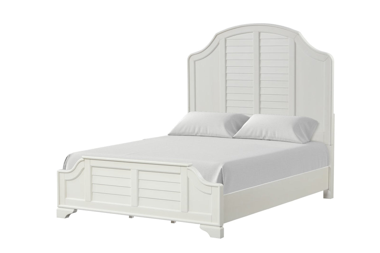 Whitehaven Antique White Queen Bed by Furniture of America at Eve Furniture