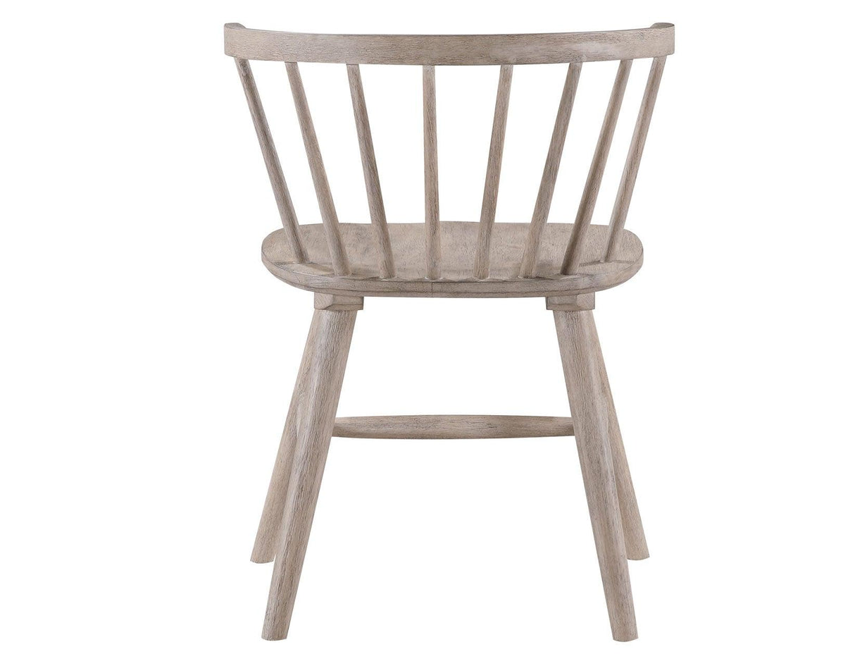 Willow Solid Wood Dining Chair, Tan by Steve Silver at Eve Furniture