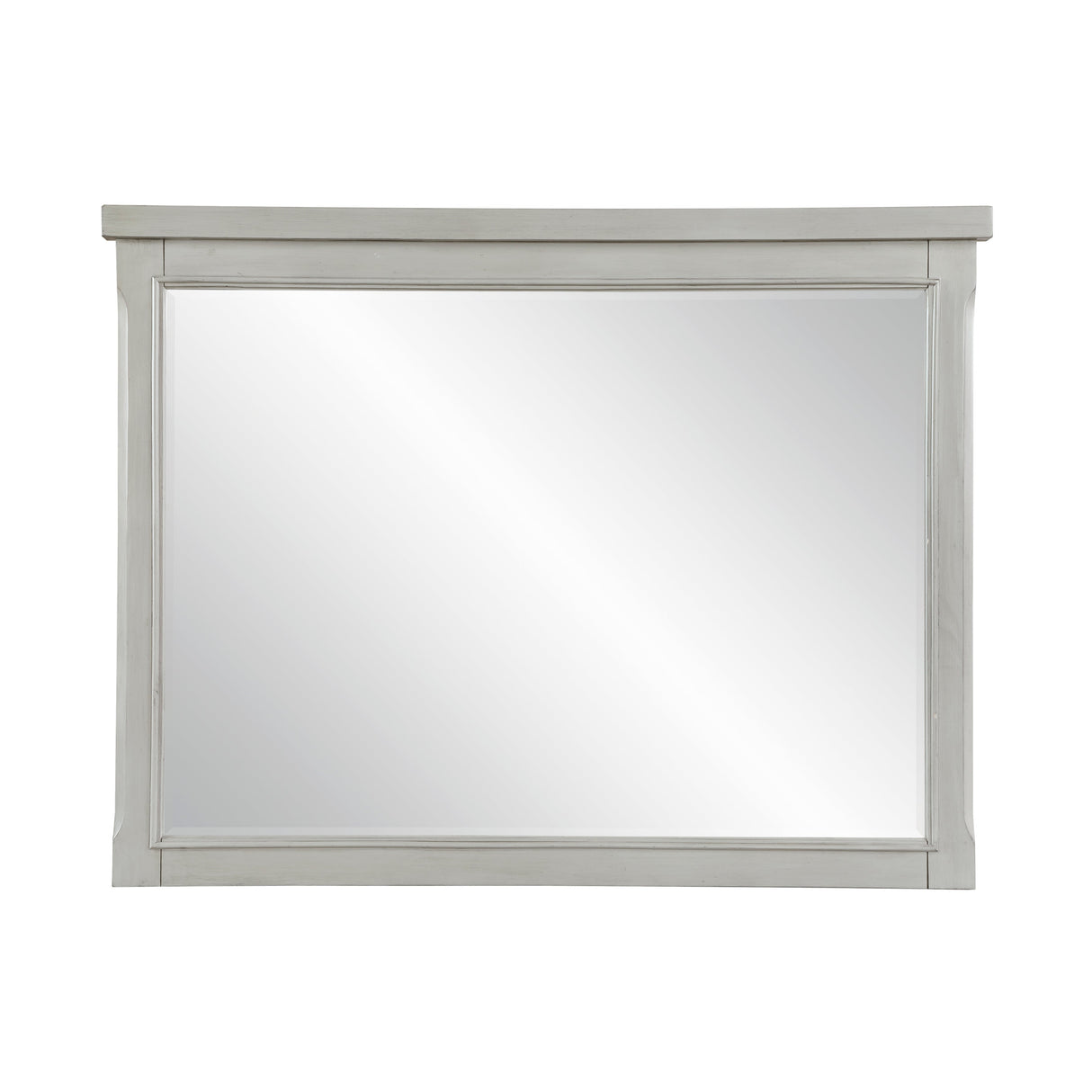 Willowbrook Light Gray Mirror (Mirror Only) by Homelegance at Eve Furniture