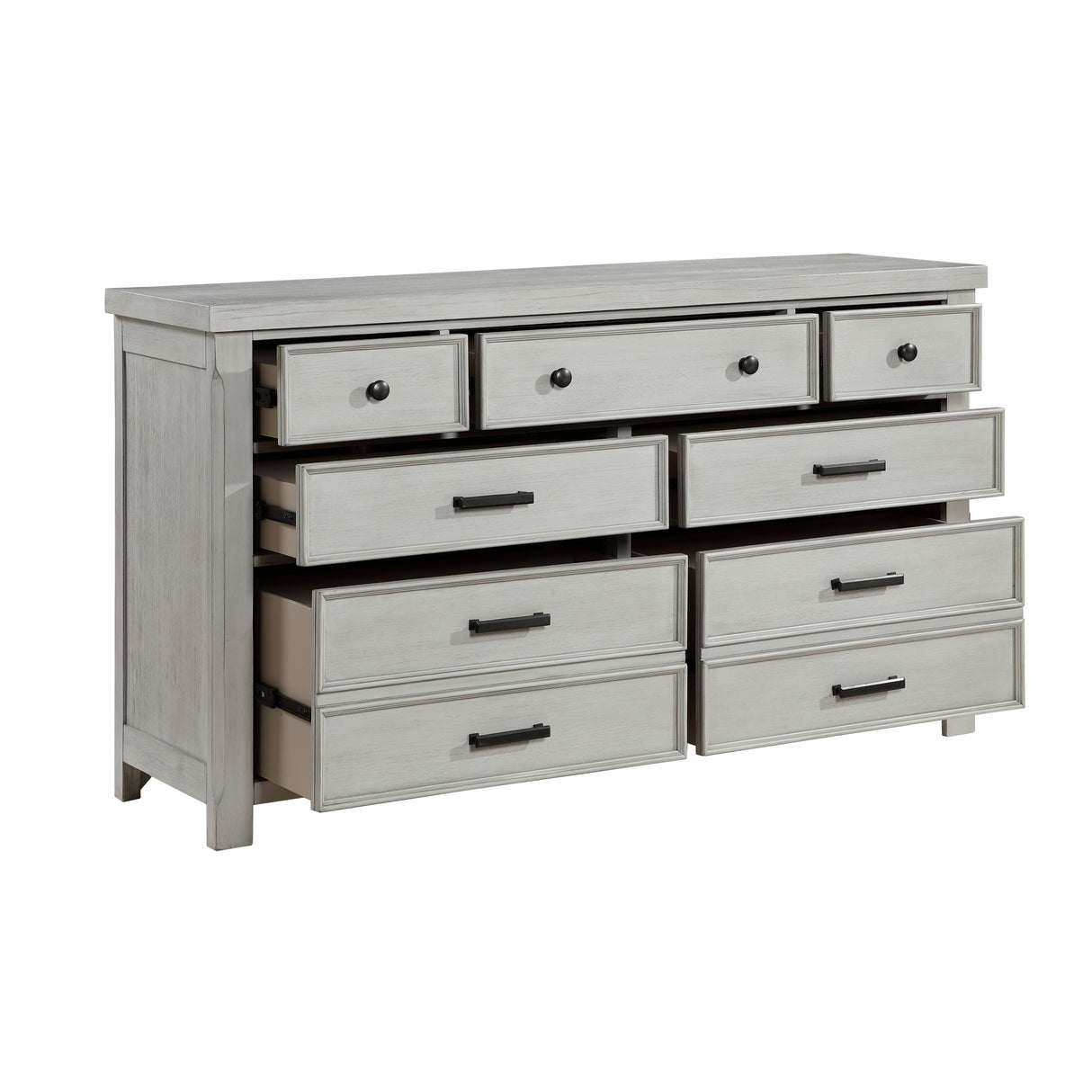 Willowbrook Light Gray Storage Platform Bedroom Set by Homelegance at Eve Furniture