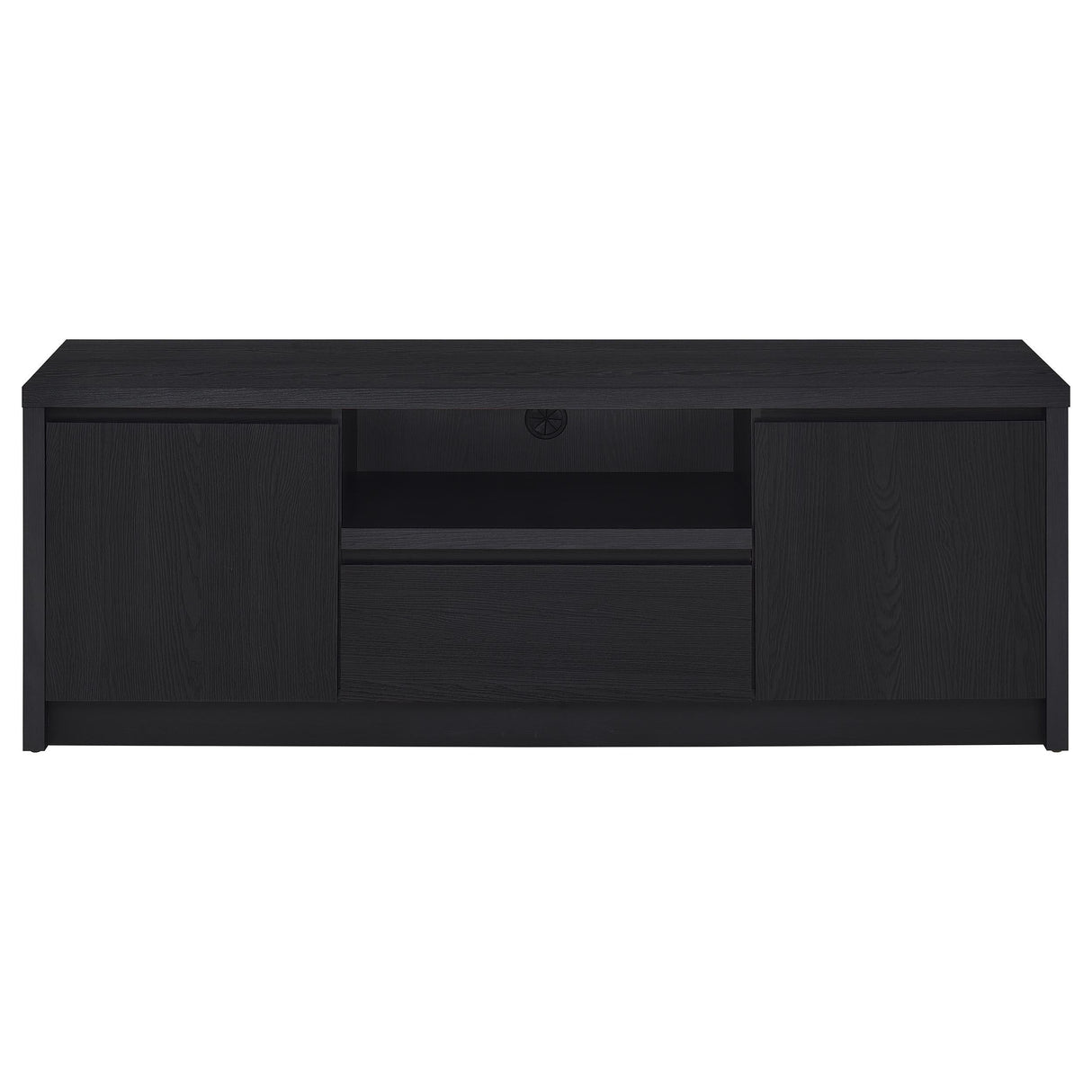 Winfield Black 3-Piece Entertainment Center 60-inch TV Stand by Coaster at Eve Furniture