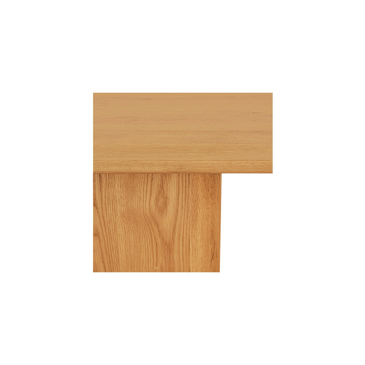 Winston Rustic Oak Coffee Table by Moe's Home at Eve Furniture