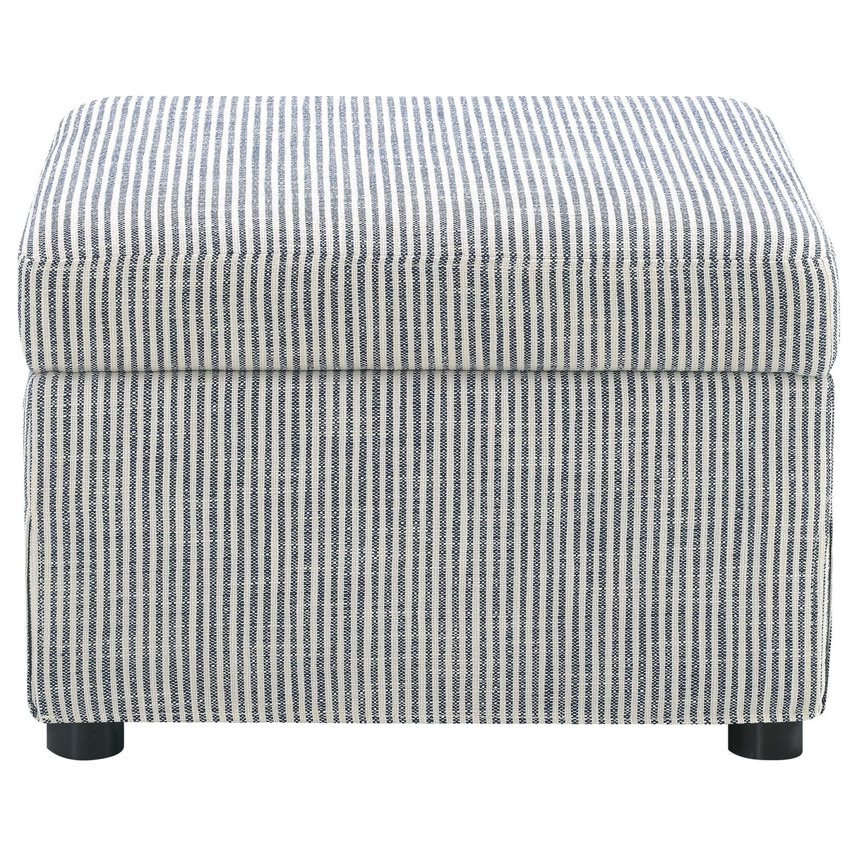 Winter Gray Upholstered Hydraulic Lift Top Storage Ottoman by Coaster at Eve Furniture