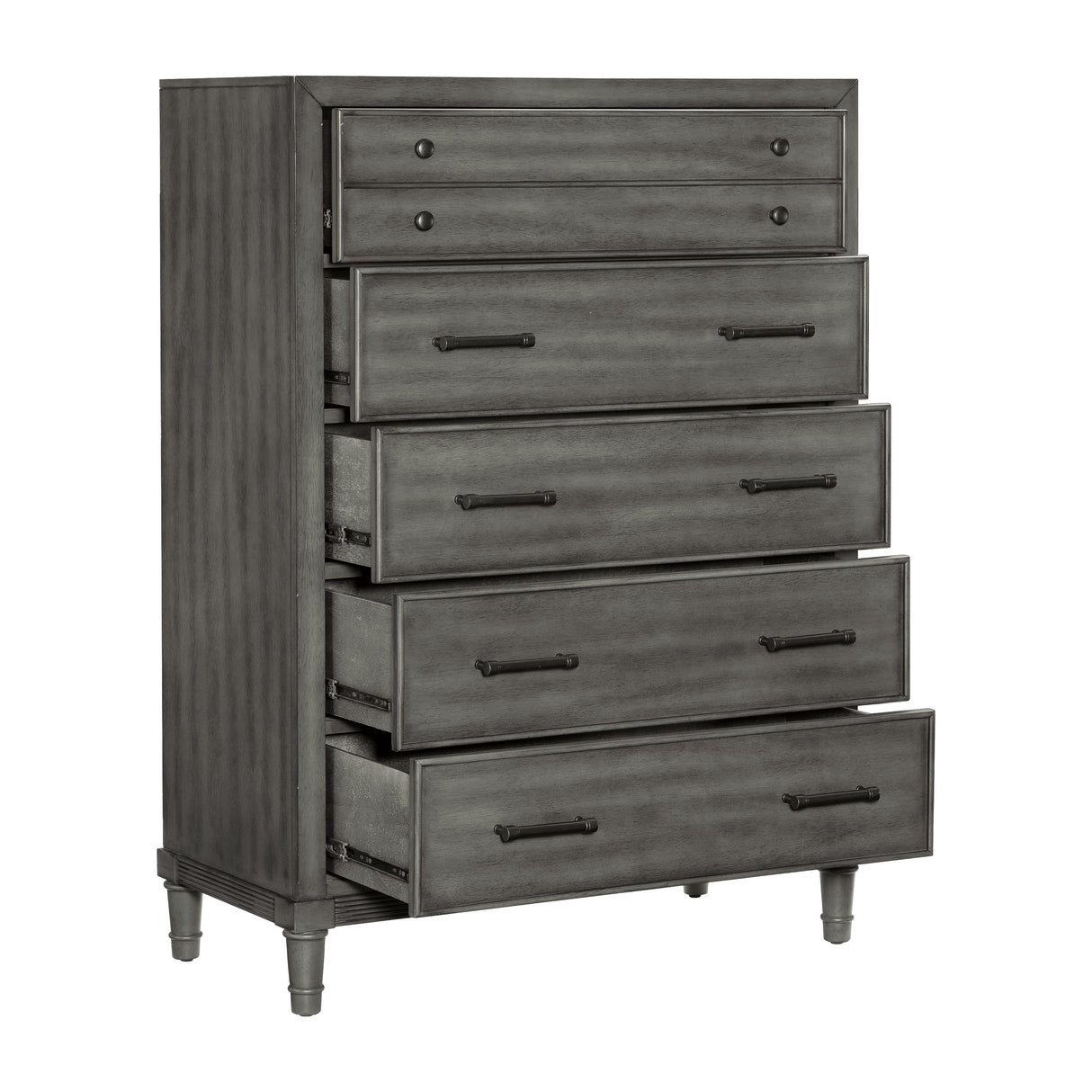 Wittenberry Gray Storage Platform Bedroom Set by Homelegance at Eve Furniture