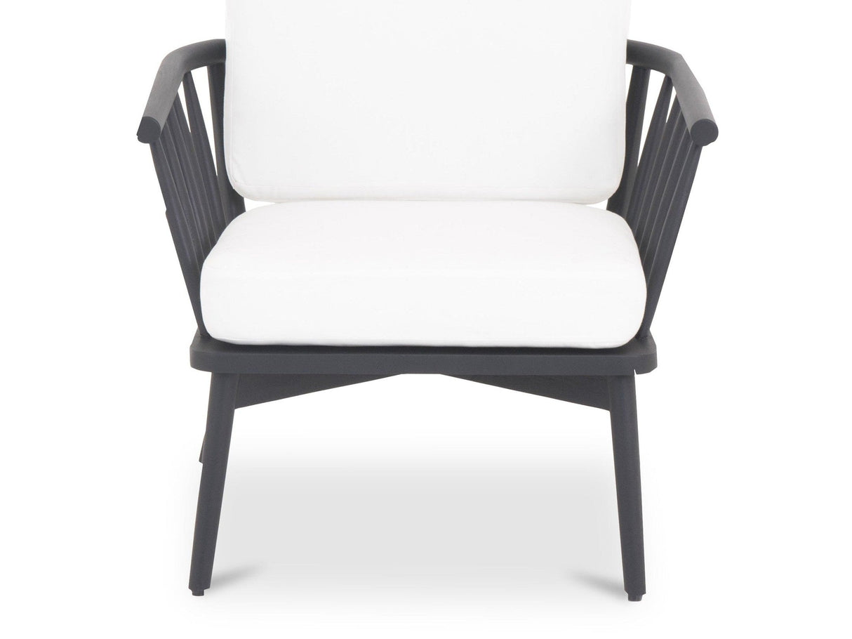 Wren Warm White Outdoor Lounge Chair by Moe's Home at Eve Furniture