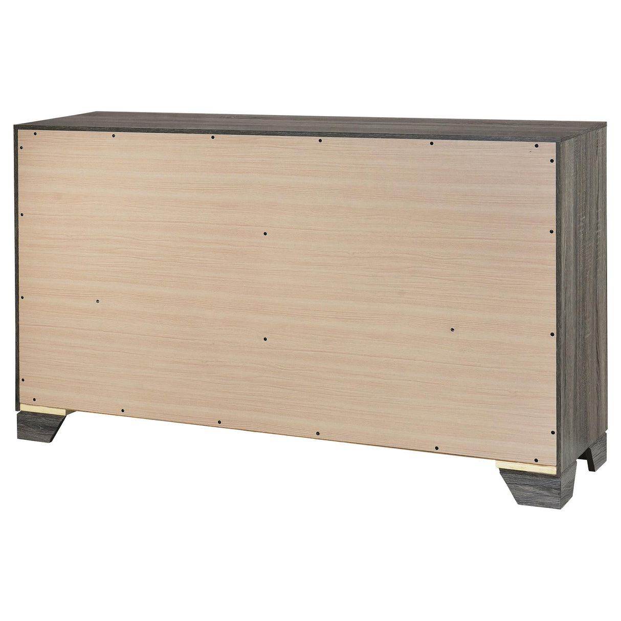 Wright Brown Oak 6-Drawer Dresser by Coaster at Eve Furniture