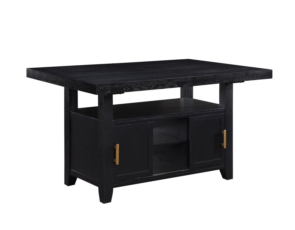 Yves 78-inch Counter Storage Table by Steve Silver at Eve Furniture
