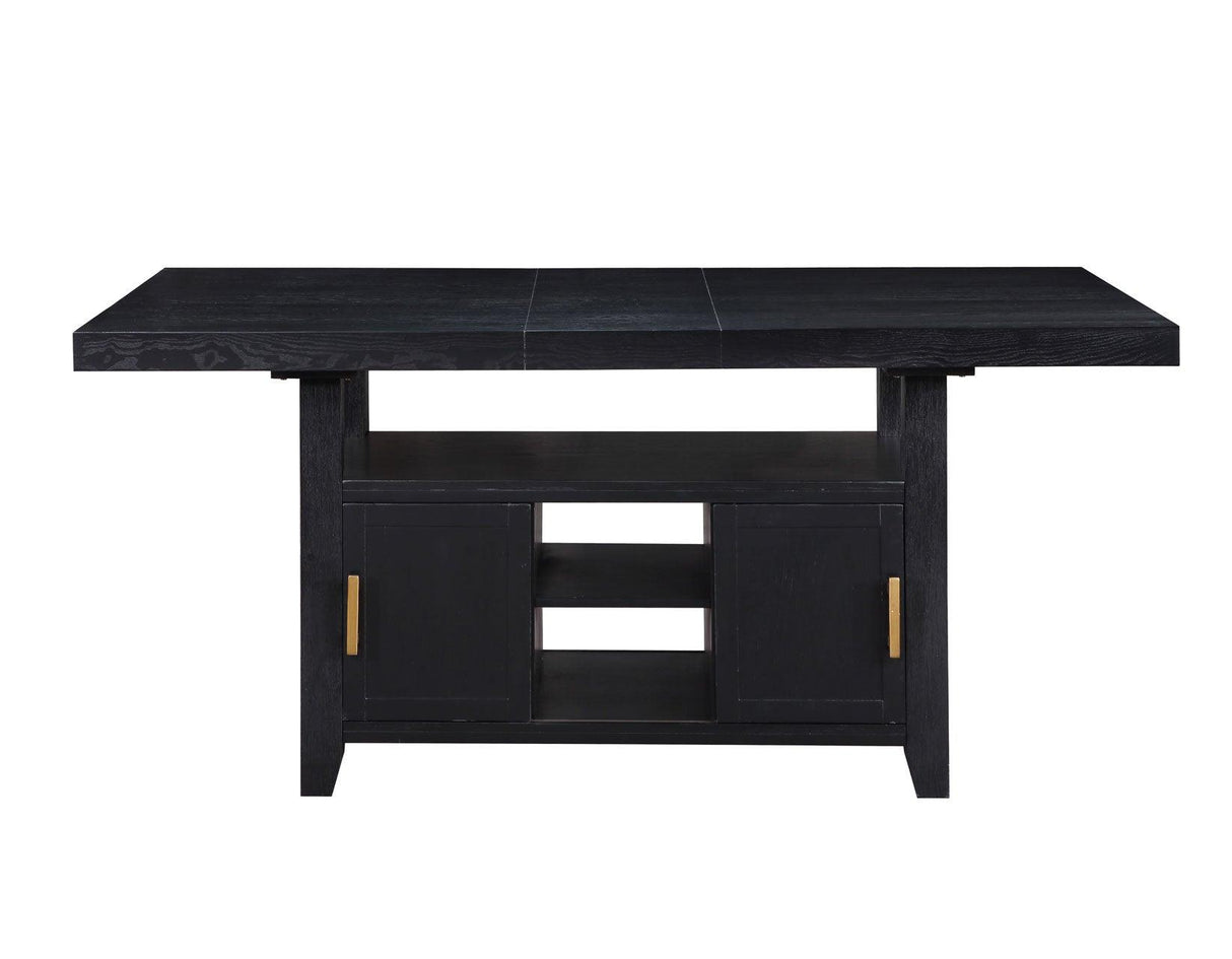 Yves 78-inch Counter Storage Table by Steve Silver at Eve Furniture