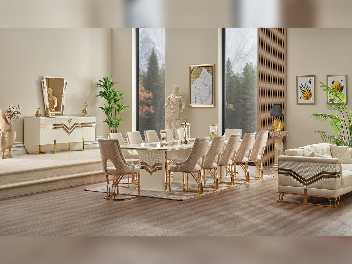 Zen Dining Table by Furnia at Eve Furniture