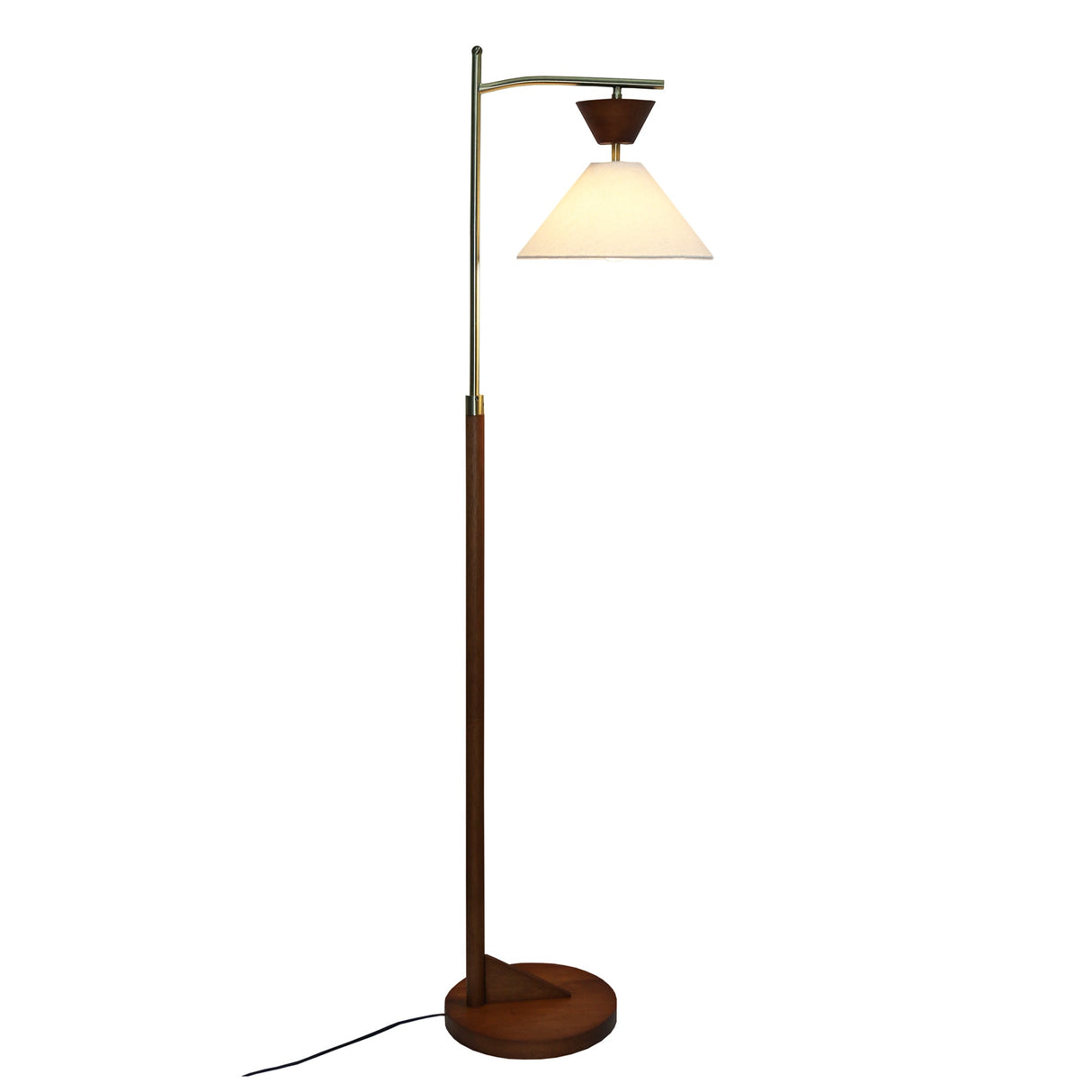 Zensa Brown Floor Lamp by Ashcroft Imports at Eve Furniture