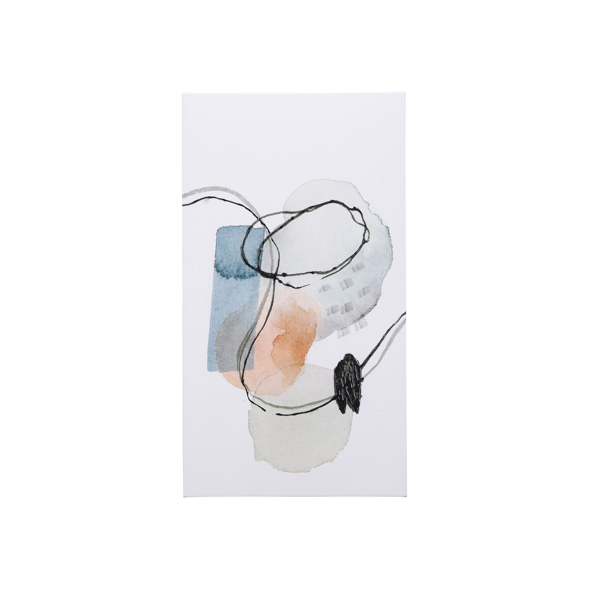 A Cloudy Afternoon I by Mercana Studio a Hand Embellished Textured Canvas by Mercana at Eve Furniture