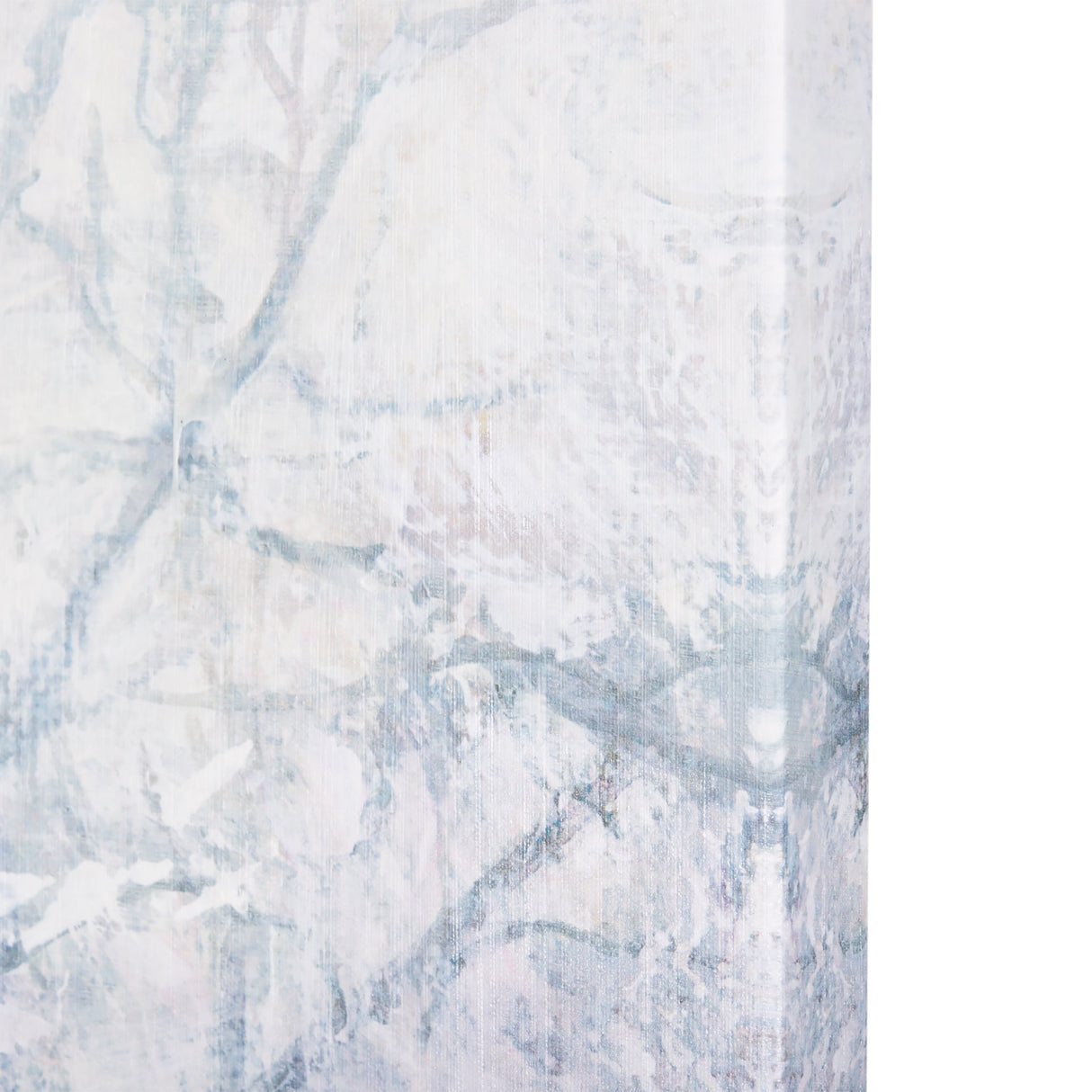 A Fresh Winter Morning I by Mercana Studio a Hand Embellished Textured Canvas by Mercana at Eve Furniture