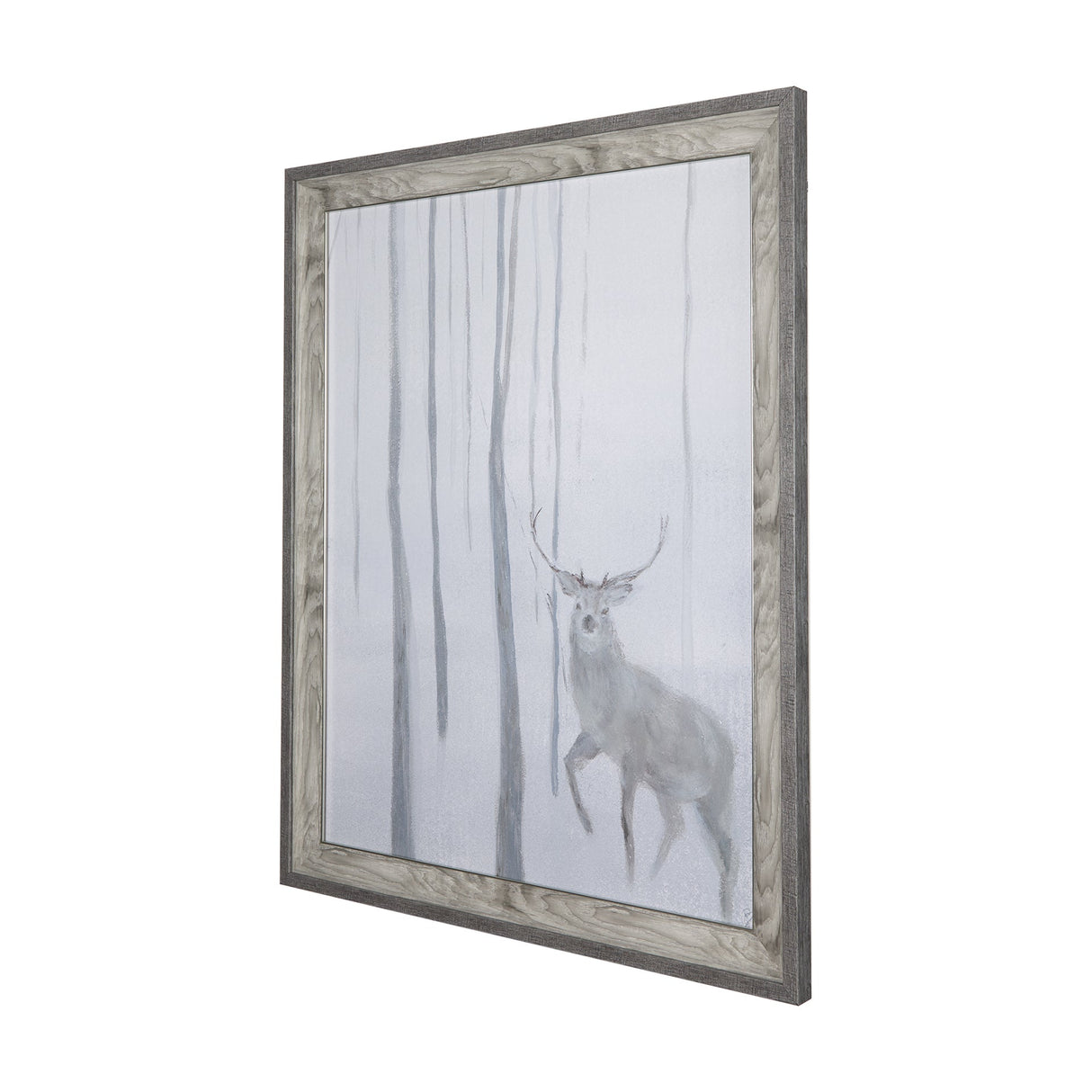 A Winter Day in Forest II by Mercana Studio Hand Embellished Framed Art Print Matted under Glass by Mercana at Eve Furniture