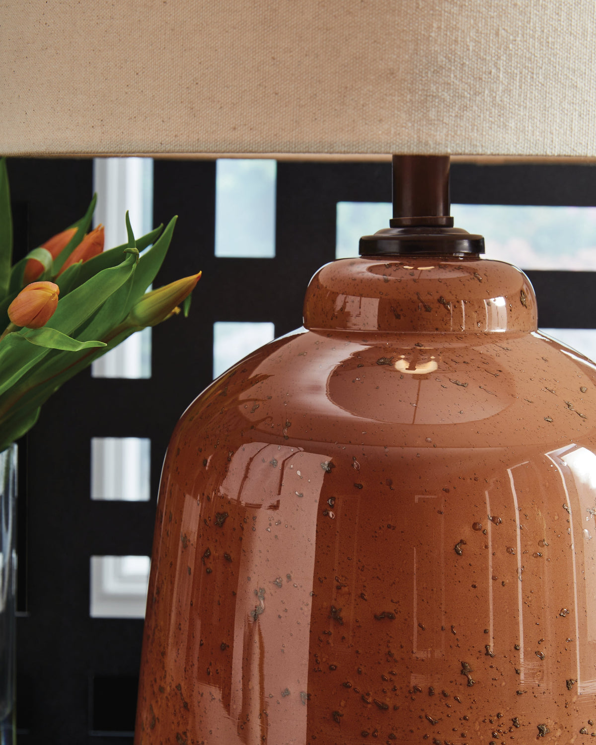 Aaleahya Rust Table Lamp by Ashley at Eve Furniture
