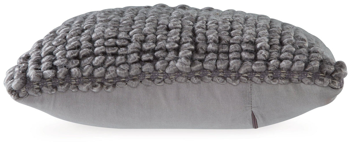 Aavie Gray Pillow by Ashley at Eve Furniture