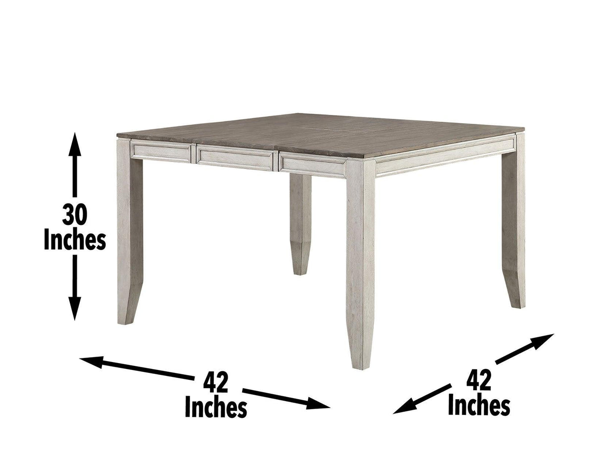 Abacus 54-inch w/18-inch Butterfly Leaf Counter Table by Steve Silver at Eve Furniture