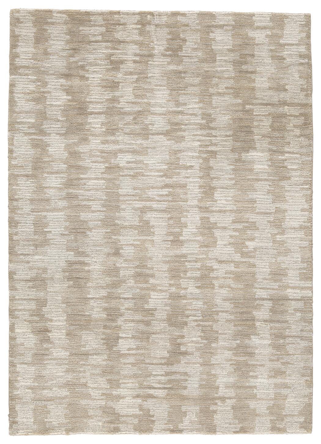 Abanlane Brown/Cream Medium Rug by Ashley at Eve Furniture
