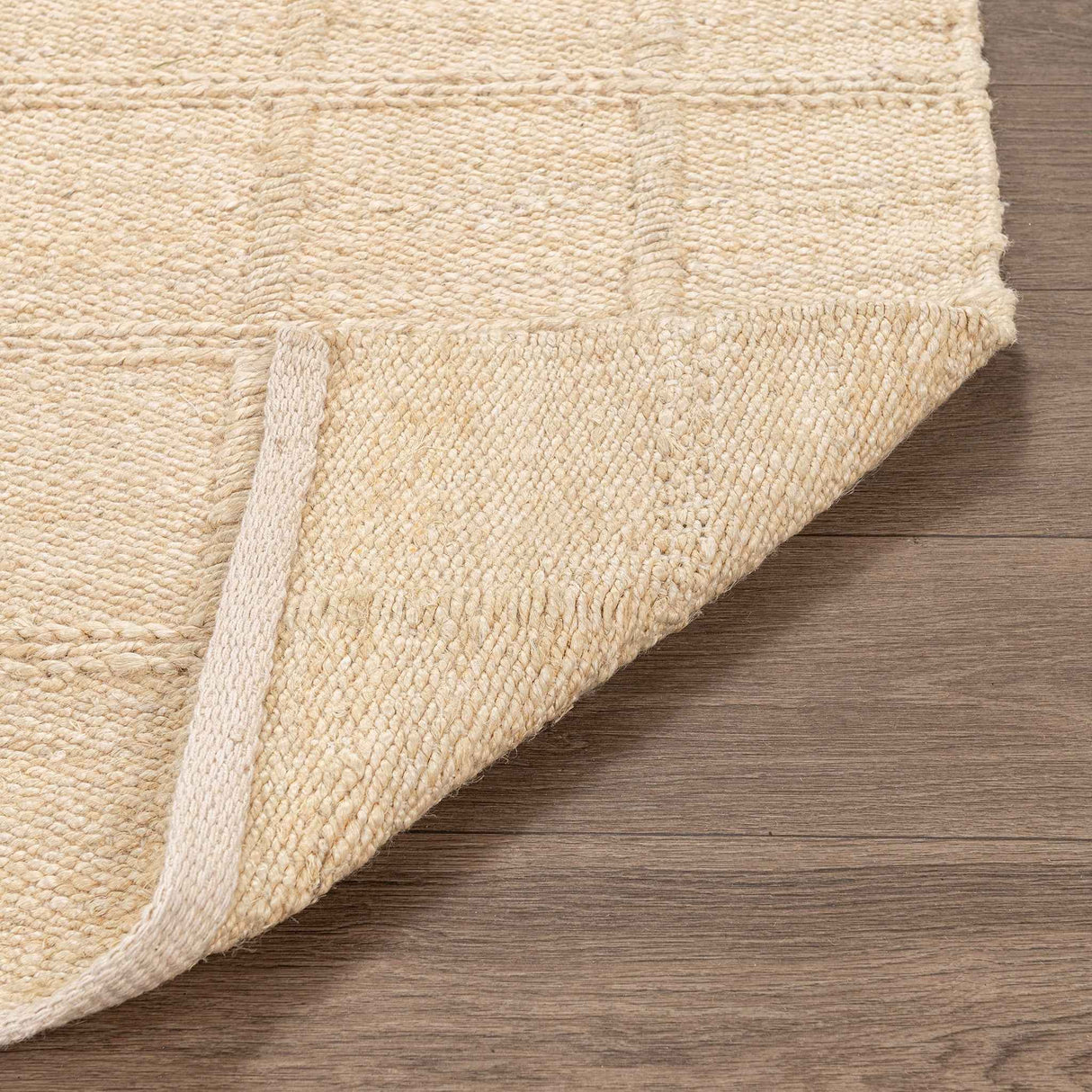 Aberdeen Jute Sand Rug by Classic Home at Eve Furniture