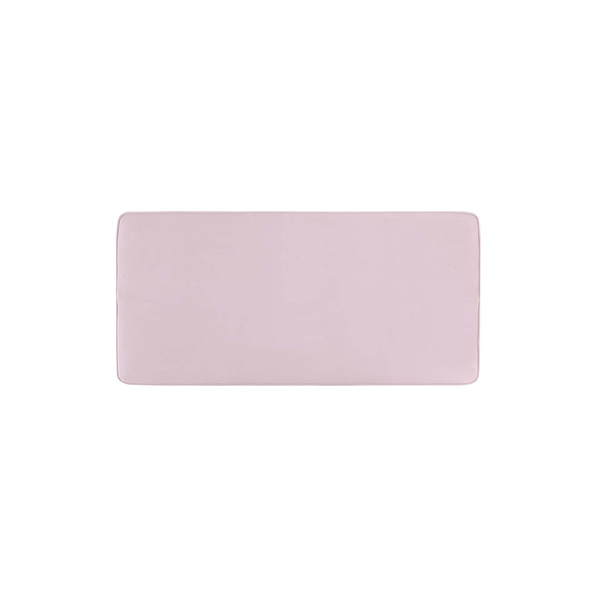 Abigail Double Ottoman Bench in Pink by Manhattan Comfort at Eve Furniture