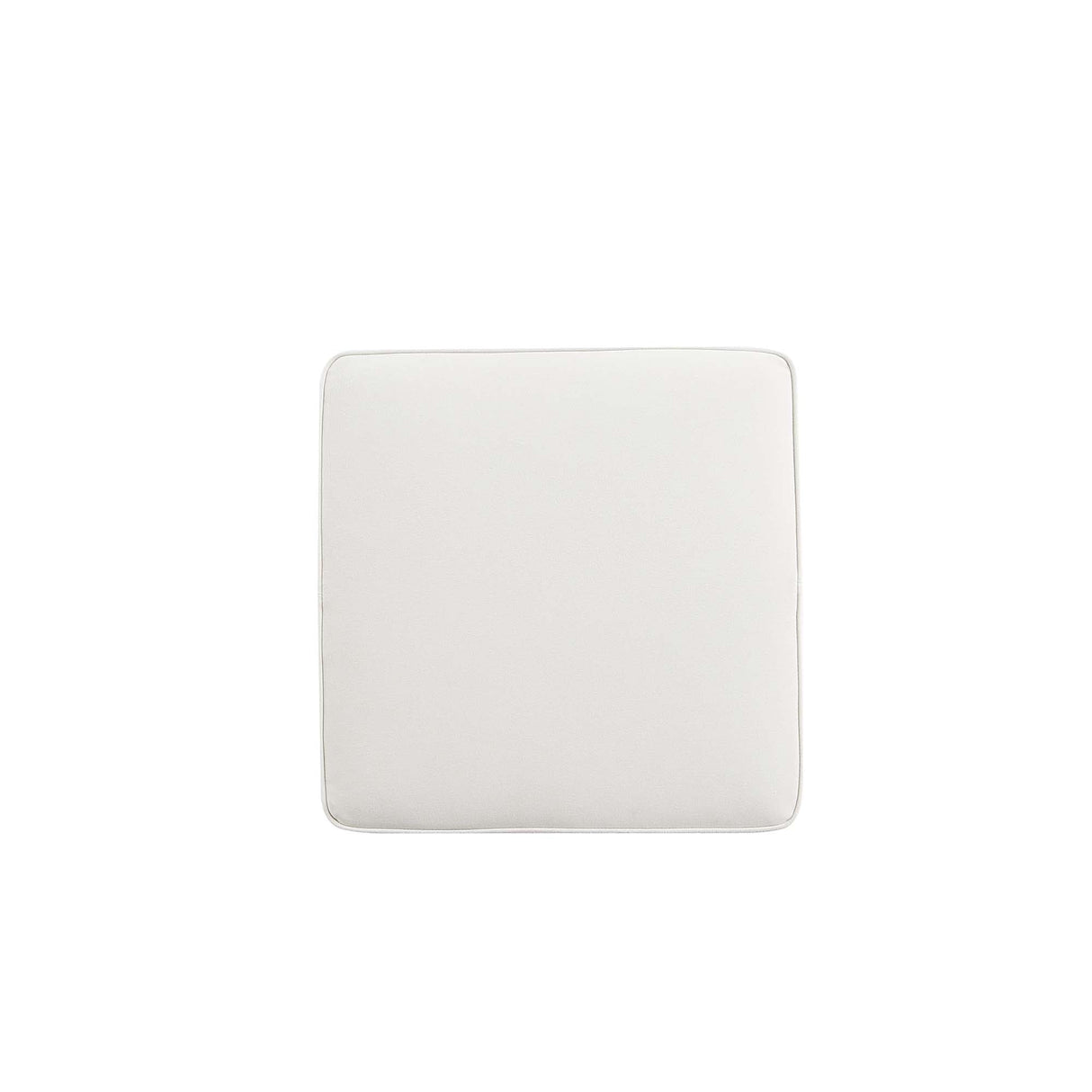 Abigail Single Ottoman Bench in Cream by Manhattan Comfort at Eve Furniture