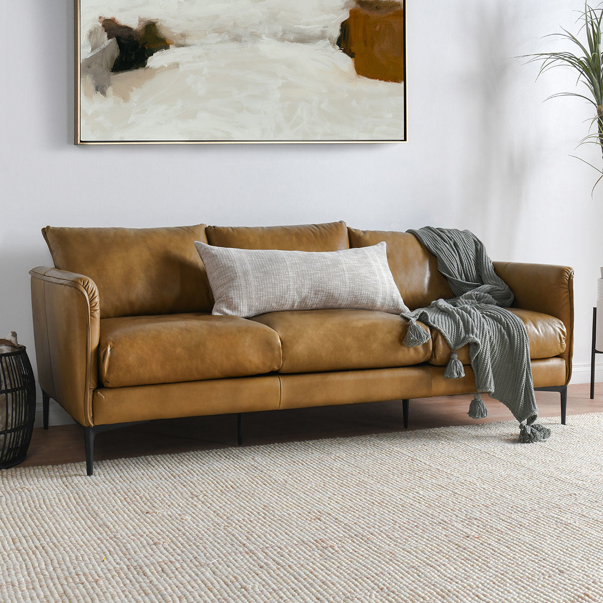Abigail Sofa - Adobe Tan by Classic Home at Eve Furniture