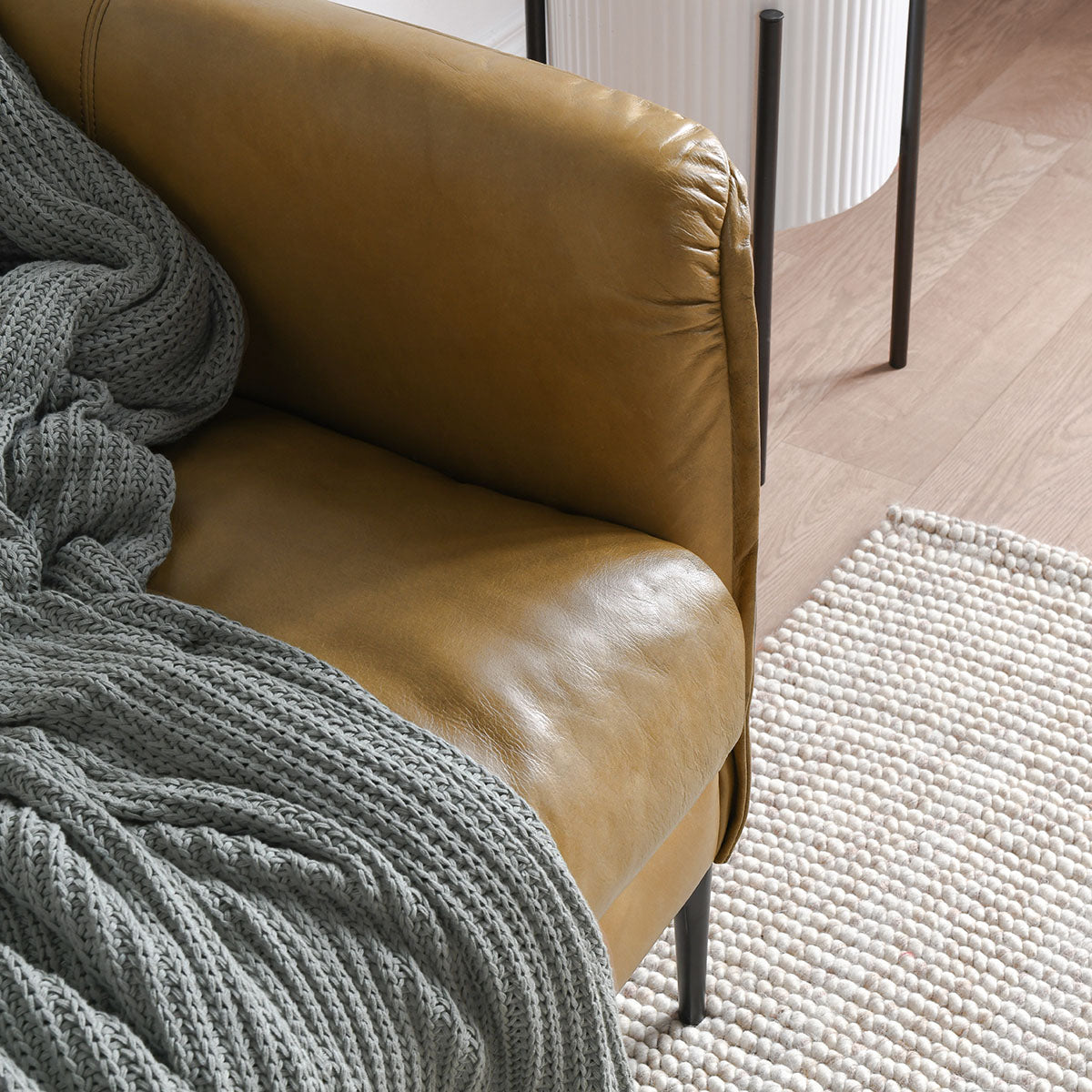Abigail Tan Sofa by Classic Home at Eve Furniture