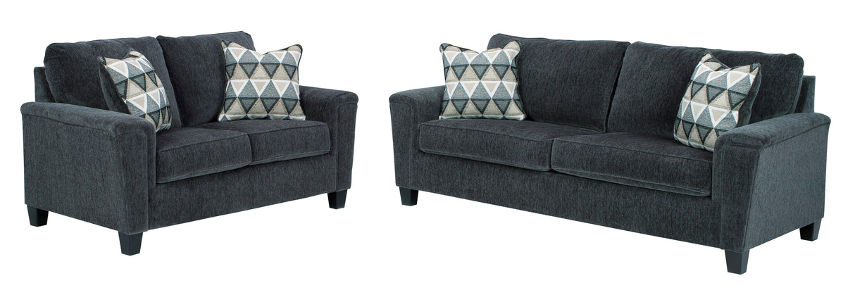 Abinger Smoke Living Room Set by Ashley at Eve Furniture