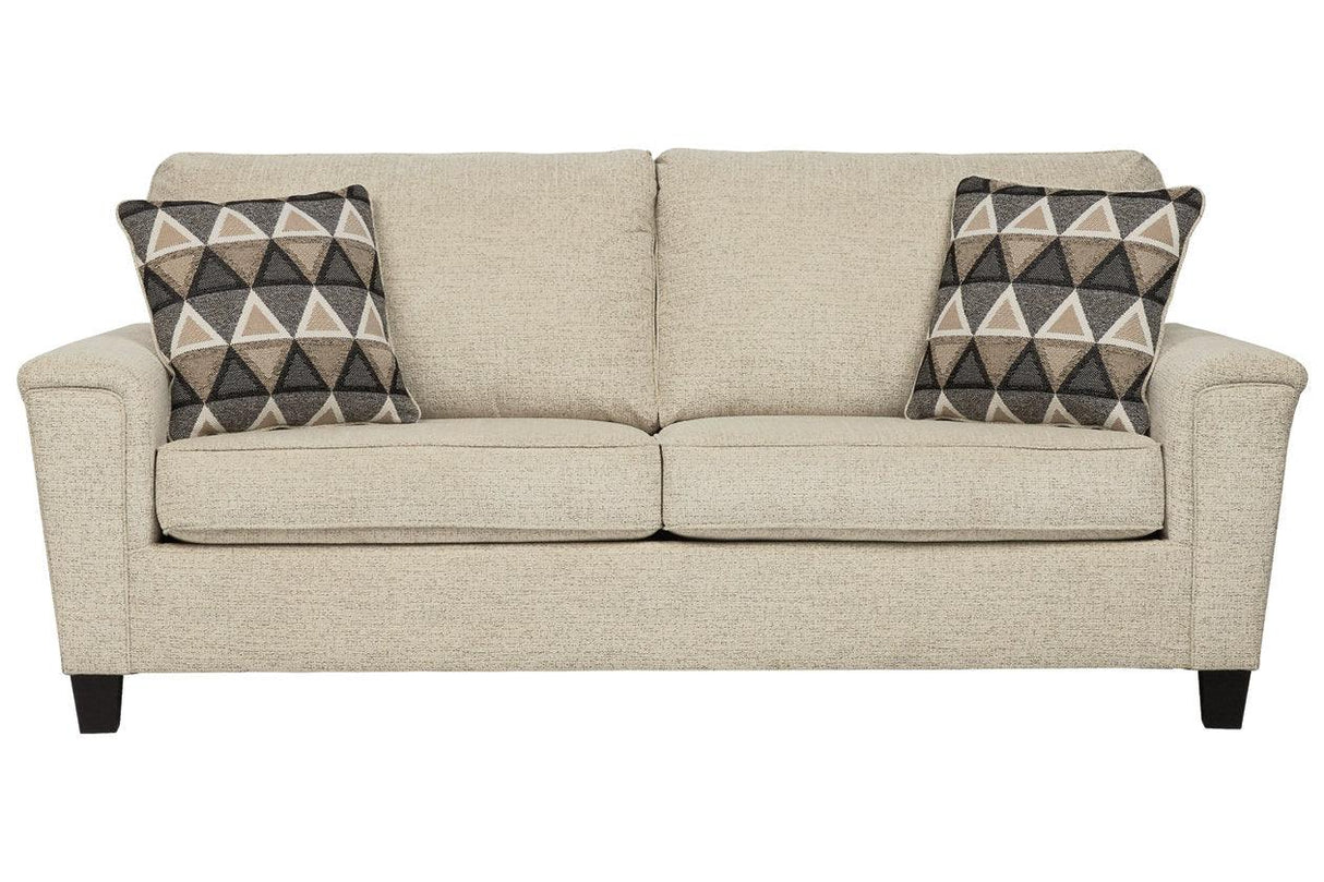 Abinger Natural Loveseat by Ashley at Eve Furniture